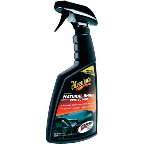 Meguiar’s 65459 Natural Shine Rinnova Plastica Cruscotti, 473 ml