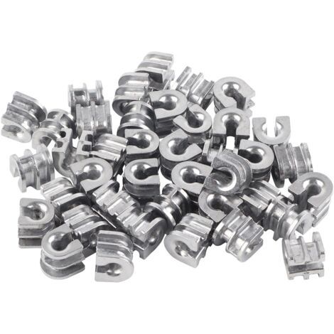 40 œillets pour tête de coupe-bordures, manchons de rechange adaptés aux pièces de tondeuse à gazon STIHL 25-2-AquaForge. (1/5)