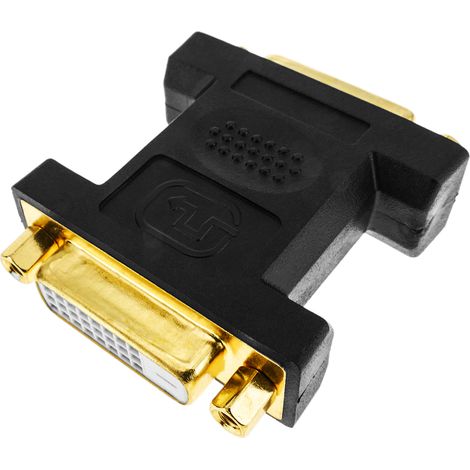 BeMatik - Adaptateur DVI-D femelle à DVI-D femelle dual link (1/5)