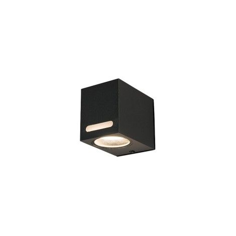Applique esterna Nowodvorski Assos nera alluminio GU10 IP54