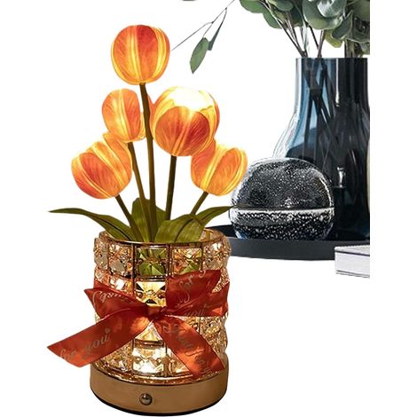 Fleurs Lumineuses,Lampe de Table avec Éclairage Dimmable de (1/5)