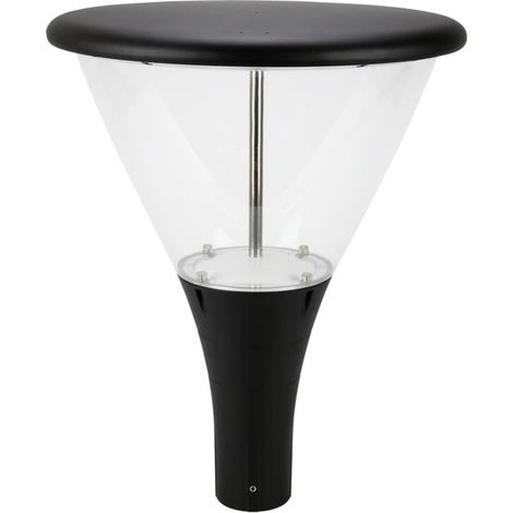 Lampadaire Public LED 60W 150lm/W IP66 Noir - Blanc Neutre - SILUMEN (1/4)