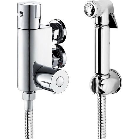 Acezanble Thermostatic Mixer Shower Bidets Toilet Valve Hand Held Douche Kit Muslim Spray (1/5)