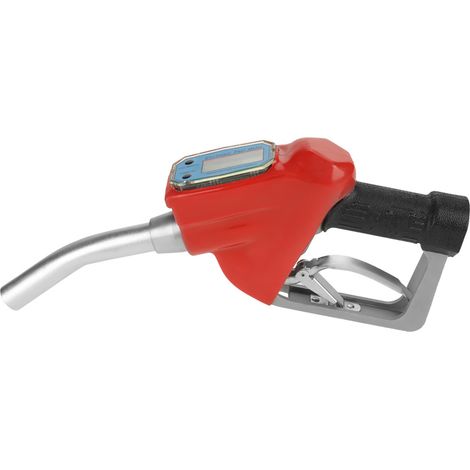 Pistolet à carburant numérique avec débitmètre, buse de remplissage essence/gasoil, 1 pièce, compteur de débit précis pour pompe à essence. (1/5)