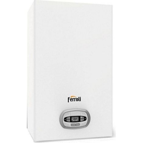 Chaudière à condensation Ferroli Bluehelix Pro RRT 24 C Méthane avec Kit d'évacuation des fumées  Kit Coaxial