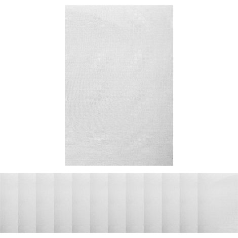 Lot de 12 Grille Métallique Maille Treillis Métallique 40 Mesh pour Protection Contre les Insectes Grille de Ventilation Cave Puits Pare-Chocs Réparation Treillis Flexible(30x21cm) (1/5)
