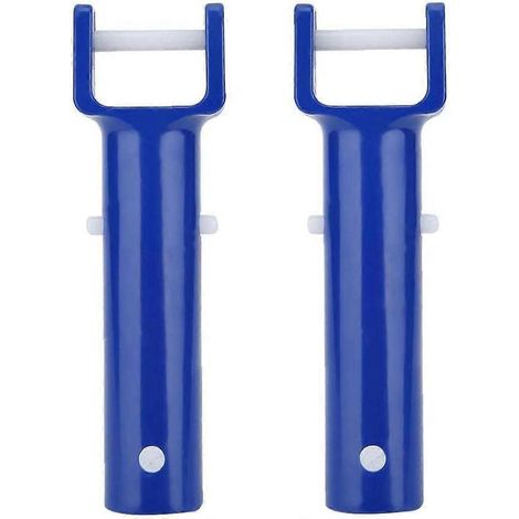 Brosse de nettoyage pour piscine, pour les parois, le fond, les marches et les carreaux, utilisation manuelle dans les spas, les lacs, les fontaines et les baignoires-AquaForge (1/5)
