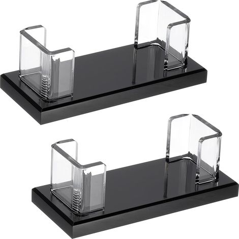 Porte-Cartes De Visite En Acrylique Pour Bureau, 2 Pcs Porte-Cartes De Visite En Acrylique Support D’Affichage De Cartes Organisateur Bureau (1/5)