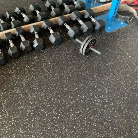 Pavimento Caucho Gym (4mm) 1,2x2 m (Faura)