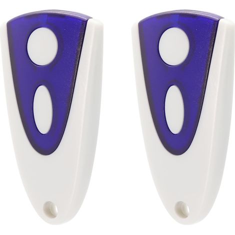 2er-Pack Garagentor-Fernbedienung, kompatibel mit Novoferm Novotron 502 MAX43-2 Novotron 512 MIX43-2 433,92 MHz, OUYLAF,