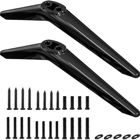 Pied de Support Universel pour Téléviseurs 32", 40", 49", 50" et 55" - JINFGERNE - Installation Rapide, Matériau Résistant, Compatible avec TCL Roku et Modèles (1/5)