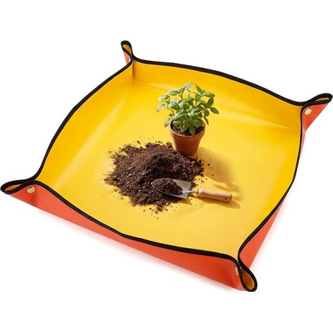 Tapis De Rempotage, 100x100 cm Tapis De Transplantation Pliable (1/5)