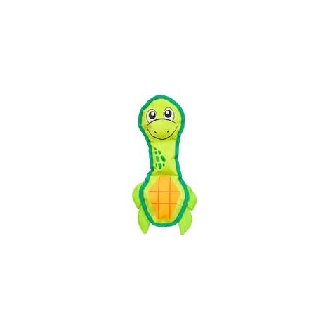 Juguete interactivo para perros Outward Hound Turtle Plush Firehose Material, Mediano-Crezuo