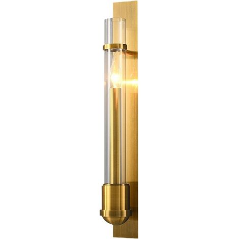 Vela Dos - Moderne Wandleuchte 60 cm 1xE14 Gold, Wandleuchte (1/4)