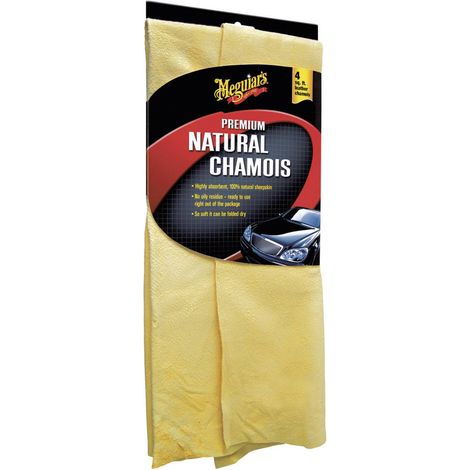 Chamois naturel en cuir Premium Meguiars X2110 Y01231
