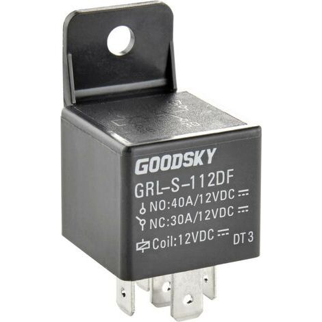 GoodSky GRL-S-124DF Relais automobile 24 V/DC 40 A 1 inverseur (RT) S71523 (1/2)