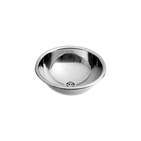 MEDICLINICS SN0027C Lavabo Encastre Inoxidable Brillo - ref: SN0027C (1/4)