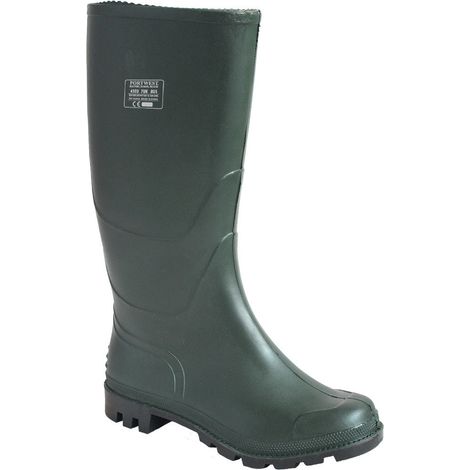 Gummistiefel PVC Wellington 04 Farbe: Grün Größe 44 - Portwest