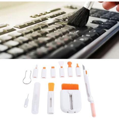X-Pro Multifunktionales ABS-Tastaturreinigungsset – Tragbares Elektronik-Wartungsgerät für PC, Smartphone, Tablet und Kamera