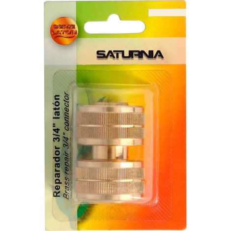 Réparateur de tuyau en laiton 3/4". Blister 1 pièce (1/3)