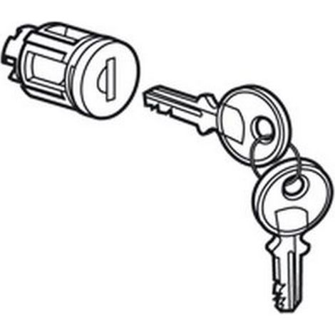 Legrand Schlüsselzylinder Metall kompatibel mit XL3800 XL3400