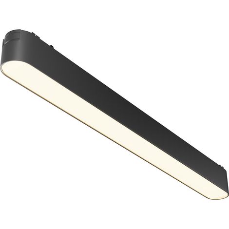 Lampada binario 1 fase nera lineare LED 16W 3000K BASIS Maytoni (1/2)