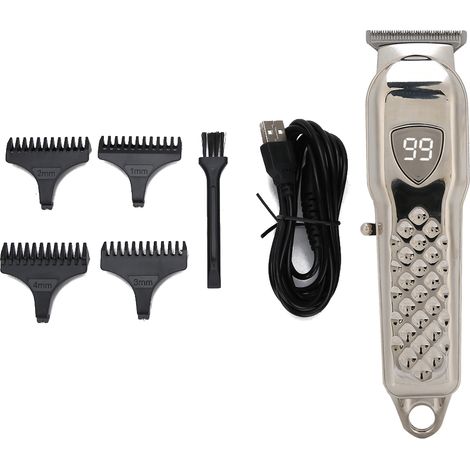 Tondeuse à Cheveux SK-755 Rechargeable USB avec Affichage Numérique pour Hommes (1/5)