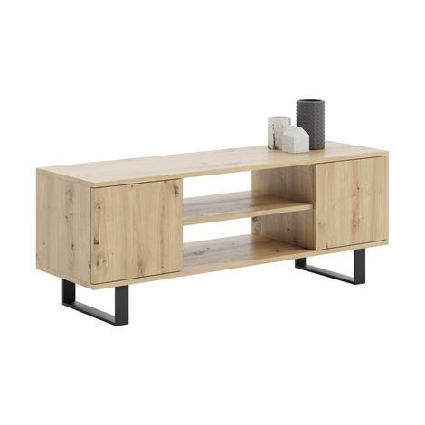 Armoire Focus RTV 135 cm - loft Chêne artisanal