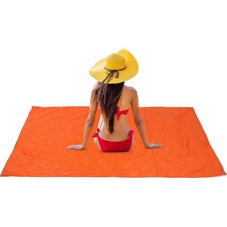 Tapis De Sol Pour Tente - Toile Oxford 210D Imperméable Et Anti-Humidité - Pour Camping Picnic Extérieur - 1 Pièce (1/5)