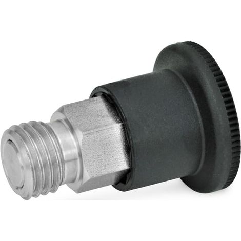 Mini Grid - GN 822.7 Œillets pour stylo à clic/boulon de diamètre 10 mm Acier inoxydable Lot de 1, GN 822.7-10-M16-C (1/4)