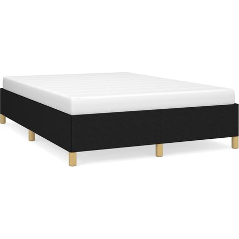 Maison Exclusive - Giroletto senza Materasso Nero 140x190 cm in Tessuto