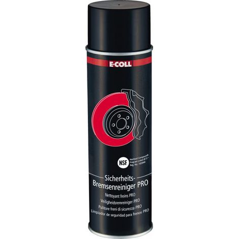 Cleaner freno di sicurezza Pro Aerosol 500ml E-Coll We (per 12)