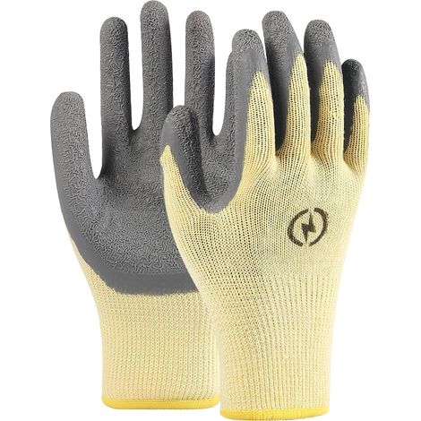 par de guantes de trabajo resistentes a voltaje de 400 V, guantes de electricista de goma antideslizantes, guantes aislantes resistentes a la abrasión (1/5)