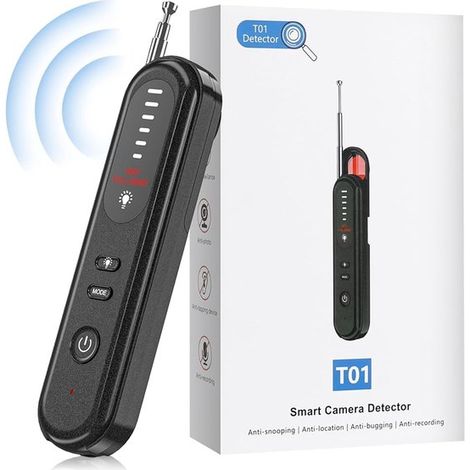 Détecteur anti-espion 4-en-1 – Caméras, GPS, RF – 6 niveaux – Sécurité et confidentialité (1/5)