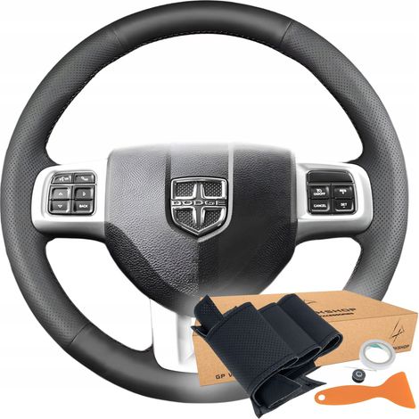 PATRÓN DE ACABADO DE LA CUBIERTA DEL VOLANTE PARA DODGE JOURNEY GRAND CARAVAN DURANGO (1/5)