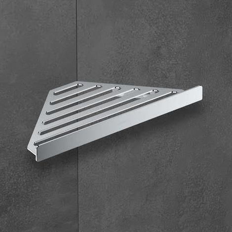 hansgrohe AddStoris Corner Shower Caddy Shelf Chrome - 41741000 (1/3)