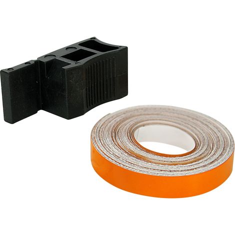 Wheel Stripe Racing, profilo adesivo per cerchi ruota - Arancione (1/5)