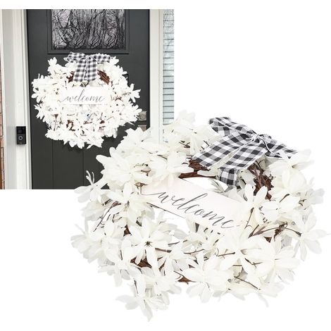 Frühlingsblumenkränze, Türdekorationen, künstliche Blumendekorationen, Wohnaccessoires (1/5)