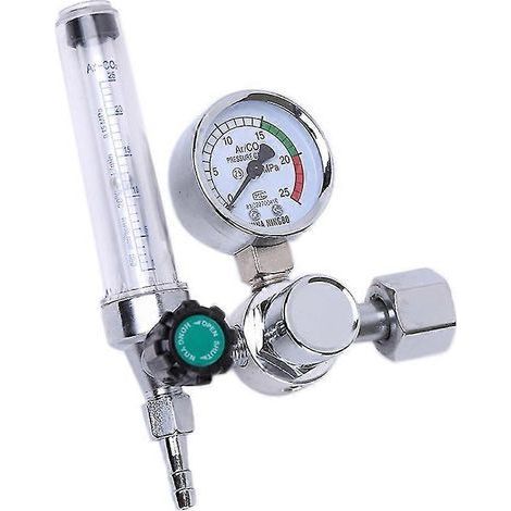 Débitmètre de gaz CO2 0-25 MPa, réducteur de pression, alliage de zinc, argon, balance de soudage manuelle précise, balance de poche (1/4)