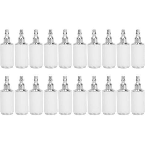 20-teiliger Ersatzkraftstofffilter, geeignet für Kettensägen, Rasenmäher, Gartengeräte, Gartenzubehör, Kraftstoffpumpen, Ersatzteile (1/5)