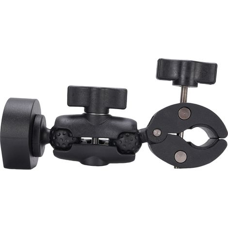 Support de fixation pour poteau de camping-car compatible avec le kit de montage de tuyau réglable V4 pour voiture, camping-car, échelle, bateau ou yacht (1/5)