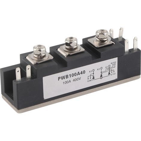 Module redresseur à thyristors à 3 bornes pour la commande de circuits PWB100A40 100 A 400 V (1/5)