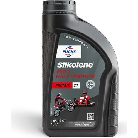 PRO 2 - Huile moteur 2T 100% synthèse 1L