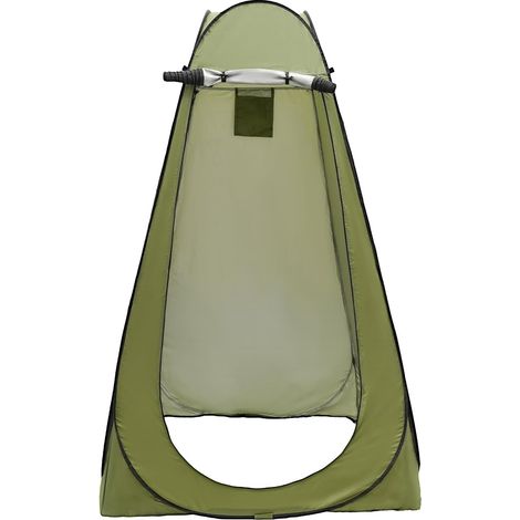 Tente De Douche Camping Portable Pliable Toilette Cabinet Changement Camping Vestiaire WC D'extérieur,Résistant à l'eau,pour Voyage, Pique Nique, Pêche (1/5)