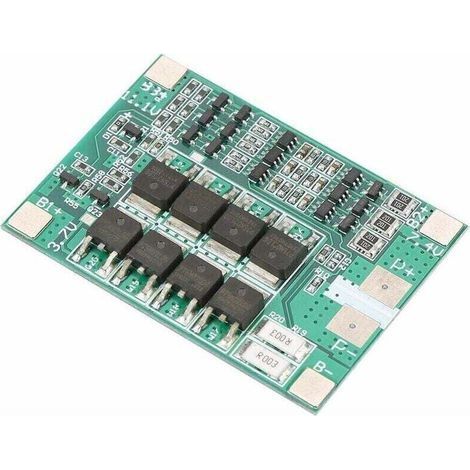 Panneau de Protection de Batterie, Carte de Protection de Batterie au Lithium PCB BMS de 3S 12V 40A avec le Chargement de Balance Panneau de Protection de Court-circuit (1/4)