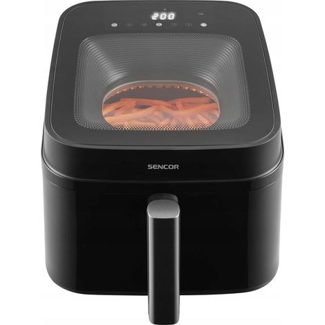 Friteuse à air chaud Sencor SFR 6900BK Vita 6,5 L 1700 W Noir fenêtre de visualisation SHAKE 12 programmes (1/3)