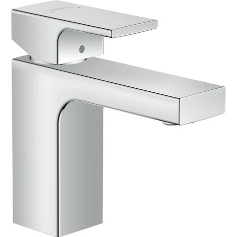 Hansgrohe Vernis Shape Mitigeur de lavabo ComfortZone 100 avec cartouche céramique, Chrome (71569000)
