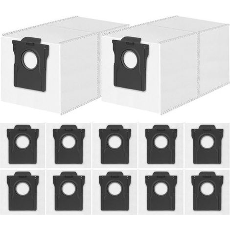 12 große Staubbeutel, kompatibel mit den Staubsaugern Dreame L20/X40/X50 Ultra Complete, L10s/L10/L40/L50/L40s/L10s Pro Ultra und Mova E30 Ultra/P50 Pro Ultra (1/5)
