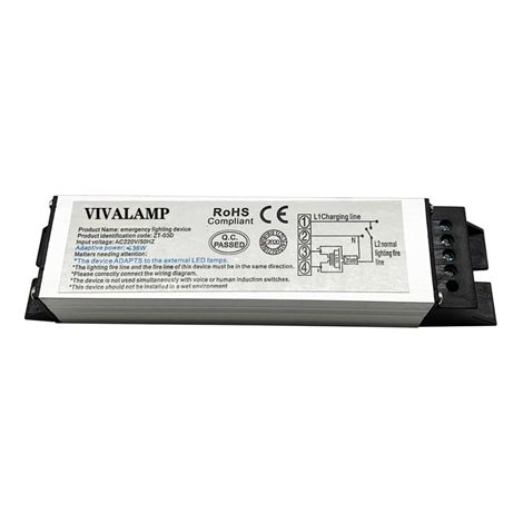 Inverter Batteria Emergenza per pannelli fino a 36w