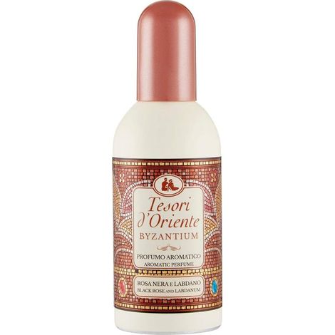 TESORI D'ORIENTE BYZANTINIUM PROFUMO AROMATICO ROSA NERA E LABDANO 100 M